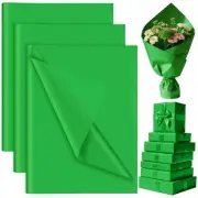 60 Sheets Green Tissue Paper Bulk Gift Wrapping Tissue Paper for Packaging 14...