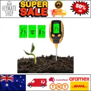4-in-1 Digital Soil Tester, Moisture, Light, pH & Temp Meter for Indoor Outdoor
