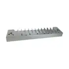 Harmonica Comb Chromatic Harmonica Aluminum Aalloy Practical Replacement Gift C