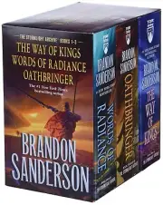 Stormlight Archive Brandon Sanderson 3 BOOK BOX SET BRAND NEW EXPEDITED SHIPPING