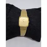 二手日本製古董復古SEIKO精工牌金色腕錶.手錶