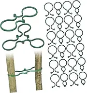Gentle Support Plant Clips 100pcs Vine Climbing Clips for Garden Flower Pot Branch