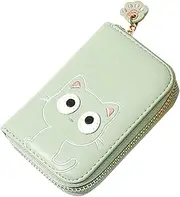 [VALICLUD] Cute Coin Purse for Women Small Change Purse Zipper Design Pop up Wallet for Cards Id