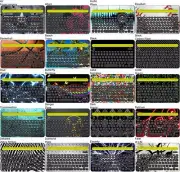Choose Any 1 Vinyl Decal/Skin for Logitech K480 Keyboard - Free US Shipping!