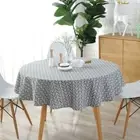 Thicker Round Tablecloth Soft Table Decor Cloth Table Cover Table Decorations