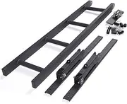 Compatible for Toyota Tundra 2007-2021 Foldable Pickup Truck Rear Tailgate Door Ladder Aluminum Alloy Accessories Parts