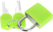 SAFIGLE Metal Padlocks Set Small Suitcase Locks Luggage Padlocks Mini Keyed Locks for Home School