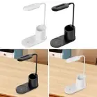 LED Desk Lamp Dimmable Pen Holder Reading Light for Office Studying College