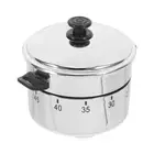Pot Shape Timer Kitchen Timer Mechanical Cooking Timer Reminder Timer