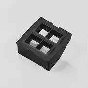 4 Gang Switch Insert for STEDI 70 Series Modular Switch Panel (Square Toyota)
