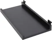 Wire Grid Laminated Black Melamine Shelf 24" X 11 ½” Retail Display