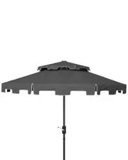 Safavieh Zimmerman 9ft Double top Umbrella