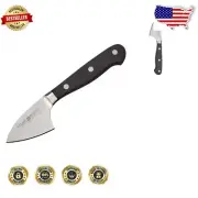 Durable 5” Cheese Knife with Black Forged Steel Handle – Effortless Cutting