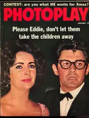 MAG: Photoplay 1/1961-Liz Taylor-Eddie Fisher-Doris Day-Lana Taylor-Norman Ro...
