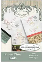 Story Time Kids Anita Goodesign Embroidery Machine Design CD