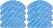 Washable Mop Cloth Pads， Compatible for Ecovacs，Compatible for Deebot ，Ozmo T8 AIVI T8 Max T8 T9 T9 AIVI T9 Max T9 Power N8 N9,Vacuum Cleaner(8pcs)