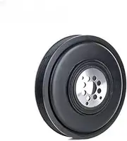 Diesel Harmonic Balancer Crankshaft Pulley Compatible For Audi A4 S4 A5 S5 A6 A7 A8 Q5 Q7 Compatible For VW Touareg Compatible For Cayenne 3.0T