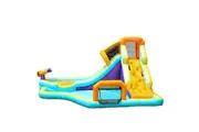 Air My Fun Climb Time Jumping Castle with Slide and Shooting Gun