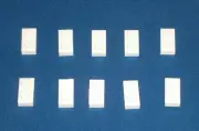LEGO NEW 1x2 White Plate (10x) 302301 Brick 3023