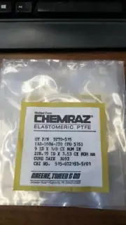 Chemraz 9270-515 (AS-568A-270 CPD 515) O-RING leak tested by High Tech Services