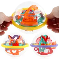 在飛比找蝦皮購物優惠-【小檸檬玩具】迷宮球 兒童智力球 益智迷宮 3D立體球 走珠