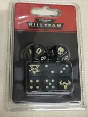 Kill Team ORKS Dice Set Warhammer 40K OOP D6 D10