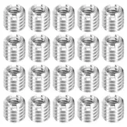 30Pcs Threaded Inserts, M4-0.7x6 & M6-1x6 Thread Repair Insert