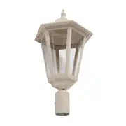 Turin Post Top H575mm Beige Aluminium - 15506
