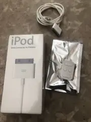 Apple iPod Dock Connector To Fire Wire Cable M9127G/B New W Remote Extra Cable