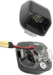 2pcs ABS 1Pair License LED Number Plate Lights License Plate License Plate Light License Number Plate Bumper Light