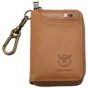 Leather Men&Women Key Wallet Unisex Rfid Blocking Business Key5191