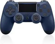 Wireless Controller for PS-4,Compatible with P-S4/Pro/Slim/PC Bluetooth Controller,Dual Vibration,Touch Panel, 3.5mm Audio Jack,Six-Axis Joystick(Blue)