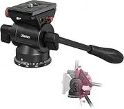 ULANZI U210 Tripod Fluid Head, Mini Pan Tilt Head with Handle,Small Panoramic Ball Head with Arca Swiss Quick Release Plate Lightweight Filming Equipment for Compact Camera Loading up to 6.6lb/3kg