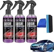 Newbeeoo Car Coating Spray, Newbeeoo 3 in 1 High Protection Quick Car Coating Spray, High Protection 3 in 1 Spray, Ceramic Car Coating Spray, Car Coating Spray 3 in 1 (3PCS)
