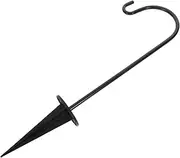 Shepherd Hook Garden Hook Outdoor Plant Hangers Bird Feeder Stand Sturdy Iron for Decorations