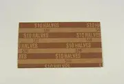 100 Pcs Paper Coin Wrappers For Half Dollar Coins 50 Cent Pieces Halves New