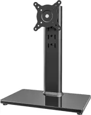 Single LCD Computer Monitor Free-Standing Desk Stand Riser