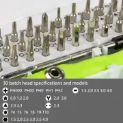 32 In 1 Small Screwdriver Tool Sets for Computers Eyeglass Watch Laptop Phone...