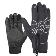 Wrist Winter Warm Windproof Fleece Lining Gloves Touch screen Full Finger Mountaineering Skiing Cycling Glove