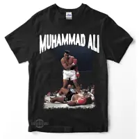 在飛比找蝦皮購物優惠-Muhammad ALI 高級 T 恤拳擊圖