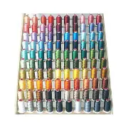 THREADELIGHT 100 CONES POLYESTER MACHINE EMBROIDERY THREAD 1100yds 40wt