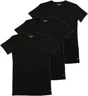 [Tommy Hilfiger] Men's Cn Tee Ss 3 Pack Premium Essentials T-Shirt