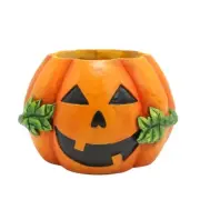 Cute Pumpkins Shaped Head Flower Pots Planter Container Decorations Flowerpots