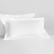 Sheridan 1200TC Palais Tailored Pillowcase in White Size: Standard Material: Cotton @Sheridan Rewards
