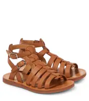 [Pom d'Api] Pom d'Api Plagette Gladiator leather sandals UK 11 brown
