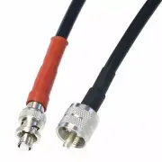 SHV 5KV plug connector to UHF PL259 High Voltage Procedure DC Test cable 1~16FT