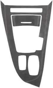 ATATNK Compatible for BMW Z4 E89 2008-2015 Made of Alcantara Center Console Gear Shift Panel Trim Frame Performance Sticker Car Interior Accessory(9002 Black RHD)