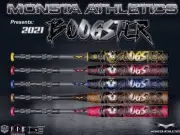 NIW 2021 Monsta BLUE Boogster Sinister 3500 Stiff Handle 25 Oz ASA Softball Bat
