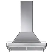 FÖLJANDE wall mounted extractor hood, stainless steel, 80 cm