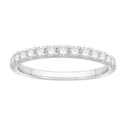 Anniversary Ring with 1/2ct of Laboratory Grown Diamonds in 18kt White Gold